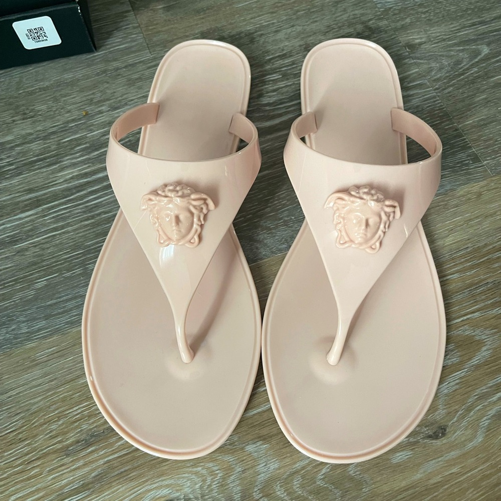 Versace Medusa Flip Flops